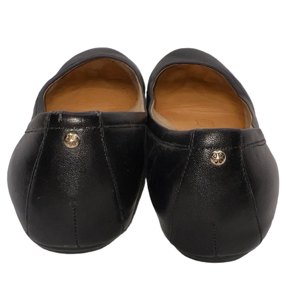 Naturalizer N5 Contour Brittany Black Leather Flats - Picture 3 of 5